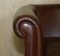 Brown Leather Tub Club Armchair from Laura Ashley, Image 7