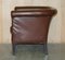 Brown Leather Tub Club Armchair from Laura Ashley 20