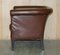 Brown Leather Tub Club Armchair from Laura Ashley, Image 20