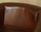 Brown Leather Tub Club Armchair from Laura Ashley 4