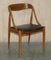 Model 16 Dining Chairs in Black Leather attributed to Johannes Andersen for Uldum, 1960s, Set of 6 3