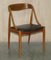 Model 16 Dining Chairs in Black Leather attributed to Johannes Andersen for Uldum, 1960s, Set of 6, Image 3