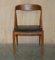 Model 16 Dining Chairs in Black Leather attributed to Johannes Andersen for Uldum, 1960s, Set of 6, Image 4