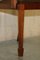 Vintage Hand Dyed Brown Leather Hand Carved Frame Dining Chairs, Set of 6 11