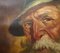 Artista olandese, Uomo con capelli grigi e berretto, Olio su tela, con cornice, Immagine 9