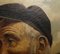 Jma Kensinck, Hombre fumando en pipa, óleo sobre lienzo, enmarcado, Imagen 10