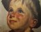 Brandsma, Young Boy, 1930, Oil on Canvas, Framed 14