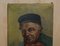 Dutch Artist, Fisherman Smoking a Pipe, Oil on Canvas, 19th Century, Framed 2