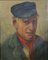Dutch Artist, Fisherman Smoking a Pipe, Oil on Canvas, Framed 4