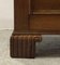 Early 20th Century Oak Blanket Chest Trunk with Scroll Carved, Image 8