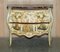 Chinese Chinoiserie Hand Painted Commode Chest of Drawers with Marbled Top 19