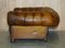 Poltrona Chesterfield in pelle marrone whisky, Immagine 18