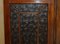 Victorian Hardwood & Embossed Leather Library Bookcase, Image 5