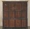 Victorian Hardwood & Embossed Leather Library Bookcase, Image 13