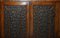 Victorian Hardwood & Embossed Leather Library Bookcase, Image 6