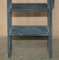 Patina Painted Finish Library Reading Bookcase Steps Ladder, 1880s, Image 7