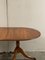 Vintage Yew Wood Twin Pedestal Extending Dining Table 5