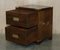 Kennedy Military Campaign Bedside Table Drawers from Harrods London, Set of 2, Image 14