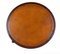 Victorian Tilt-Top Brown Leather Coffee Table in Carved Tripod Base Lion Castors, Image 6