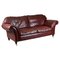 Canapé Mortimer Heritage 3 Places en Cuir Marron avec Roulettes par Laura Ashley 1