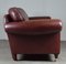 Heritage 3-Seater Brown Leather Mortimer Sofa with Castors by Laura Ashley, Image 3