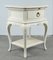 Ivory Single Drawer Nightstands Tables from Willis & Gambier, Set of 2 3