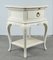 Ivory Single Drawer Nightstands Tables from Willis & Gambier, Set of 2, Image 3