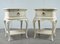 Ivory Single Drawer Nightstands Tables from Willis & Gambier, Set of 2 2