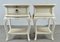 Ivory Single Drawer Nightstands Tables from Willis & Gambier, Set of 2 5