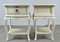 Ivory Single Drawer Nightstands Tables from Willis & Gambier, Set of 2, Image 5