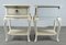 Ivory Single Drawer Nightstands Tables from Willis & Gambier, Set of 2 6