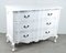 Hand Finished in a Lightly Distressed in White Chest of Drawers 7