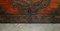 Baule antico o baule in lino dipinto in policromia, drago cinese tibetano, Immagine 10