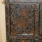 Antikes tibetisches chinesisches Sideboard mit Reh & Blumen in polychromer Bemalung 8