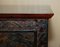 Antique Tibetan Chinese Deer & Flower Polychrome Painted Altar Sideboard, Image 6