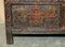 Antique Tibetan Chinese Deer & Flower Polychrome Painted Altar Sideboard 12