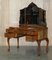 Hand Carved Burr Walnut Dressing Table from Maple & Co 17