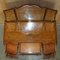 Hand Carved Burr Walnut Dressing Table from Maple & Co 19