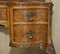 Hand Carved Burr Walnut Dressing Table from Maple & Co 10