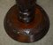 Vintage English Carved Hardwood Pedestal, 1900 9