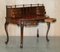 Antique Oxblood Leather Demilune Gallery Desk from Patrick Beakey Dublin, 1850, Image 18