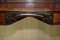 Antique Oxblood Leather Demilune Gallery Desk from Patrick Beakey Dublin, 1850, Image 14