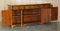 Vintage Burr Walnut Breakfront Sideboard with Four Large Drawers 18