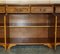 Vintage Burr Walnut Breakfront Sideboard with Four Large Drawers 19