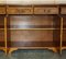 Vintage Burr Walnut Breakfront Sideboard with Four Large Drawers, Image 19