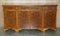 Vintage Burr Nussholz Sideboard mit 4 großen Schubladen 3