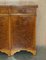 Vintage Burr Walnut Breakfront Sideboard with Four Large Drawers 10