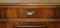 Vintage Flamed Hardwood Sideboard Bookcase with Three Large Drawers, Image 7