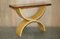Large Burr Walnut, Satinwood & Oak Console Table by Andrew Varah 2