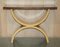 Large Burr Walnut, Satinwood & Oak Console Table by Andrew Varah 15